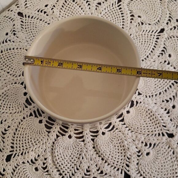 EUC Rae Dunn Pet Bowl / Pet Dish - "NAUGHTY" - Picture 4 of 6